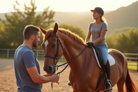 Expert riding instruction under the Tuscan sun